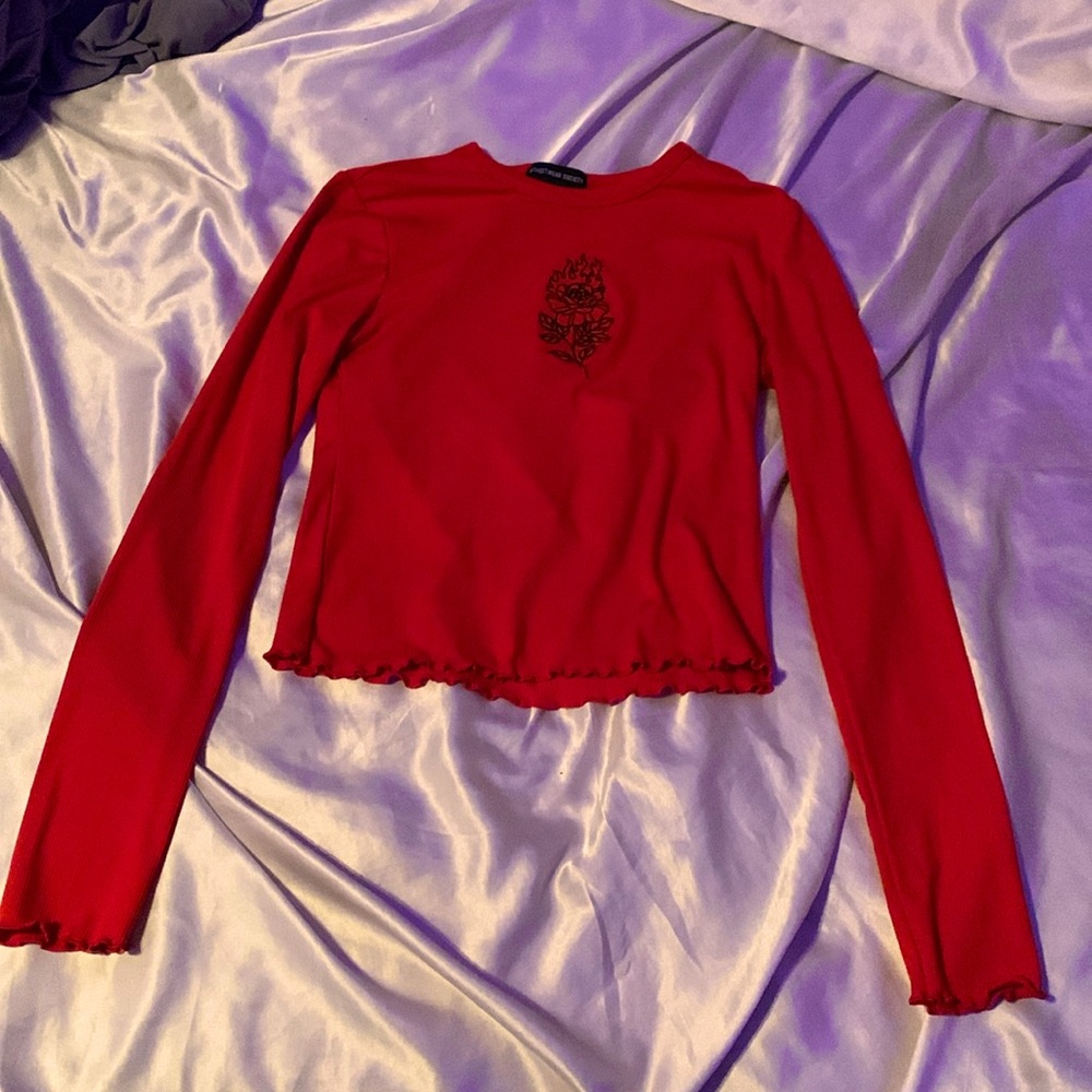 Red shirt